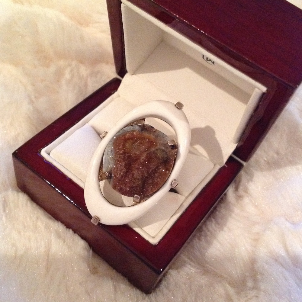 925 Druzy Ring - image 2